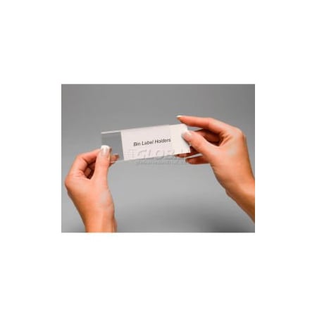 Aigner Index Aigner Tri-Dex TR-0813 Slide-In Label Holder 13 x 3 for Shelf Bins, Price per, PK2 443521